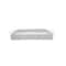 14" White Wavy-Edge Decorative Metal Tray by Ashland®